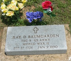 Corp Raymond Dean Baumgarden 