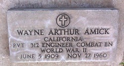 Wayne Arthur Amick 