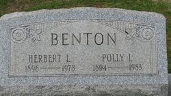 Polly Irene <I>Bowser</I> Benton 