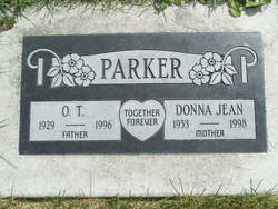 Donna Jean <I>Jungberg</I> Parker 