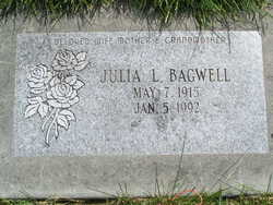 Julia Luellen <I>Ballard</I> Bagwell 