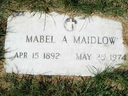 Mabel Arabelle <I>Newlove</I> Maidlow 