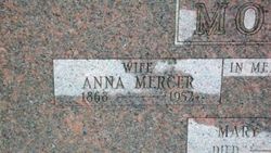 Anna Rebecca <I>Mercer</I> Moore 