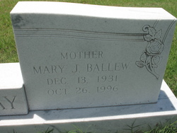 Mary Joyce <I>Ballew</I> Caraway 