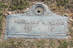 Maryland <I>King</I> Adams 