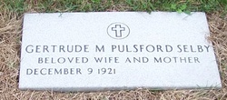 Gertrude M <I>Huber Pulsford</I> Selby 