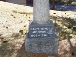 Gladys <I>Duke</I> Anderson 