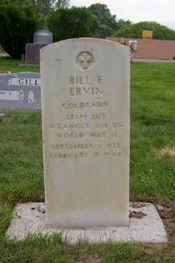 Sgt Bill E. Ervin 