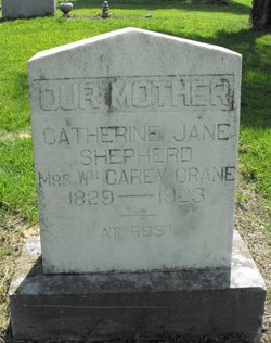 Catherine Jane <I>Shepherd</I> Crane 