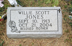 Willie <I>Scott</I> Jones 