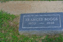 Frances Adaline <I>Pyle</I> Boggs 