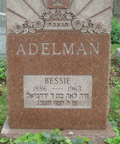 Bessie <I>Hoffman</I> Adelman 