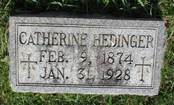 Catherine <I>Schaeffer</I> Hedinger 