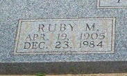 Ruby M. Adams 