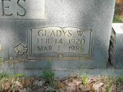 Gladys Inez <I>Watters</I> Jones 