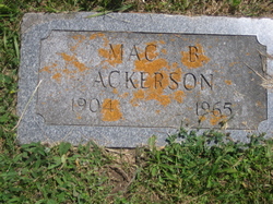Mac Bert Ackerson 
