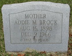 Addie Mae <I>Royal</I> Brock 