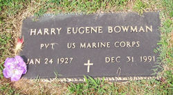 Harry Eugene Bowman 
