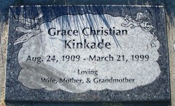Grace Surrelda Dillard <I>Christian</I> Kinkade 