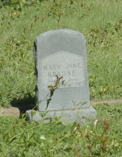 Mary Jane <I>Walker</I> Krause 