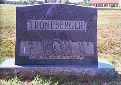 John T Froneberger 