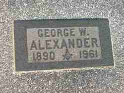 George Wallace Alexander 