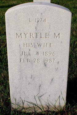 Myrtle M Waters 