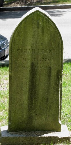 Sarah <I>Cutter</I> Locke 