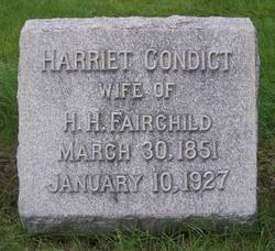 Harriet <I>Condict</I> Fairchild 