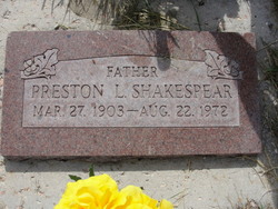 Preston Lamar Shakespear 