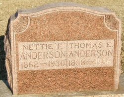 Antoinette “Nettie” <I>Fridley</I> Anderson 
