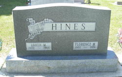 Florence May <I>Evans</I> Hines 