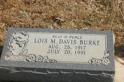 Lois M. <I>Davis</I> Burke 