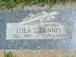Lola Lydia “Liddie” <I>Nickel</I> Dennis 
