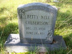 Betty Nell Culbertson 