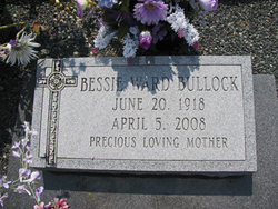 Bessie Mae <I>Ward</I> Bullock 