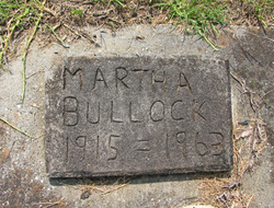 Martha Bullock 
