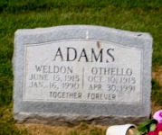 Othello Nellie <I>Day</I> Adams 