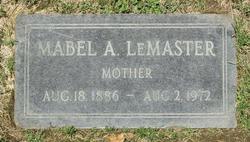 Mabel A Lemaster 