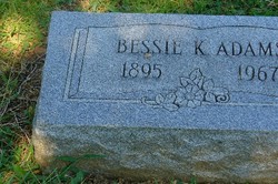 Bessie Mae <I>Kelley</I> Adams 