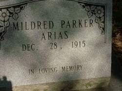 Mildred <I>Parker</I> Arias 