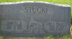 Ann Stewart <I>Thorley</I> Stucki 
