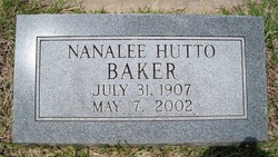 Nanalee <I>Hutto</I> Baker 