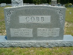 Thelma <I>Weeks</I> Cobb 