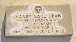 PFC Harry Earl Dean 