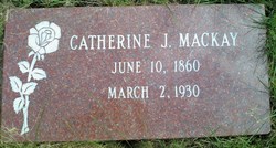 Catherine <I>Jackson</I> MacKay 
