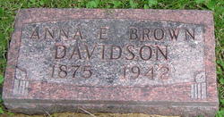 Anna Elizabeth <I>Brown</I> Davidson 