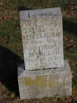 Rebecca Jane <I>Wooton</I> Spurgeon 