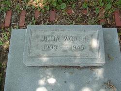 Julia <I>Wiggins</I> Worth 