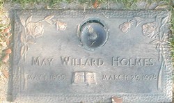 May Flower <I>Willard</I> Holmes 